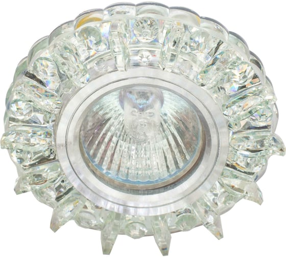 Изображение товара Встраиваемый светильник De Fran SMD/MR16 4000К зеркальный прозрачный (15SMD 3Вт), FT 969 CHW