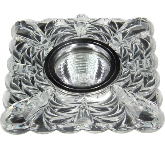 Изображение товара Встраиваемый светильник De Fran SMD/MR16 4000К хром+ прозрачный (SMD 3Вт), FT 995 CHW