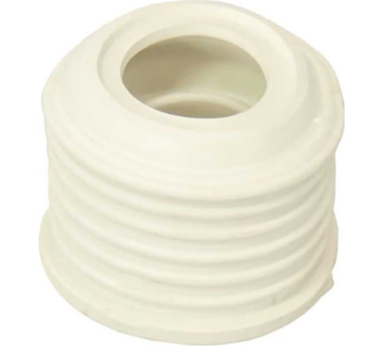 Изображение товара Переходная манжета СТМ D25x40, трехлепестковая, белая SMRTW2540