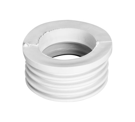 Изображение товара Переходная манжета СТМ D50x73, трехлепестковая, белая SMRTW5073