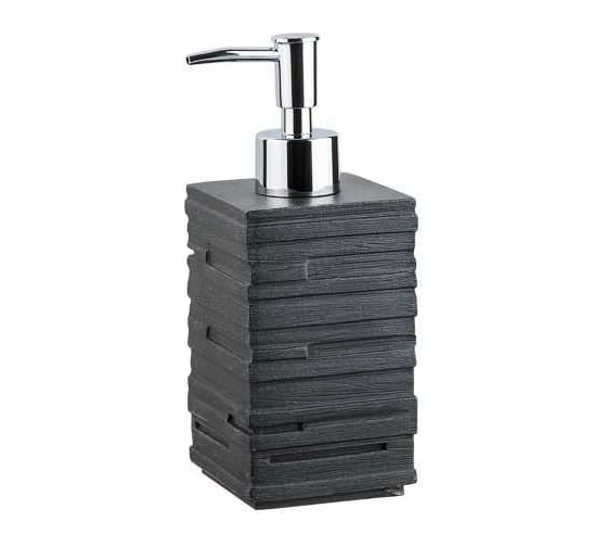Изображение товара Дозатор для жидкого мыла PERFECTO LINEA Weathered Sand черный 35-151101