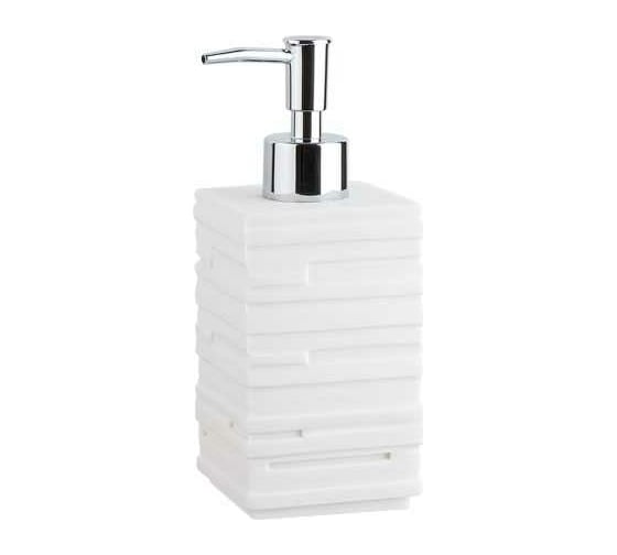 Изображение товара Дозатор для жидкого мыла PERFECTO LINEA Weathered Sand белый 35-151103