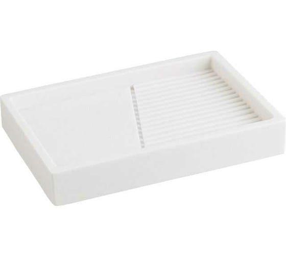 Изображение товара Мыльница PERFECTO LINEA Element белая 35-618402