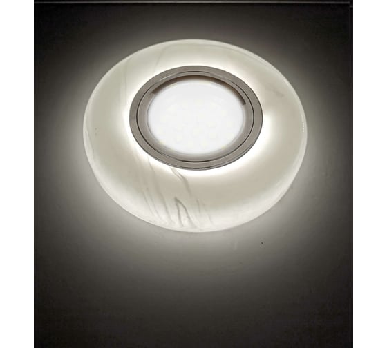 Изображение товара Встраиваемый светильник De Fran SMD/MR16 4000К хром прозрачный (CHCL) (15SMD 3Вт 330Лм), FT1022