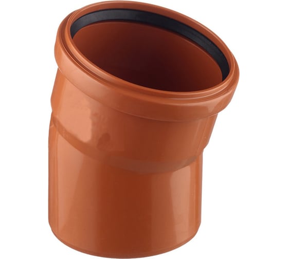 Изображение товара Канализационный отвод ROEGEN 15 град. DN 110 нар. SPNCEB1500110