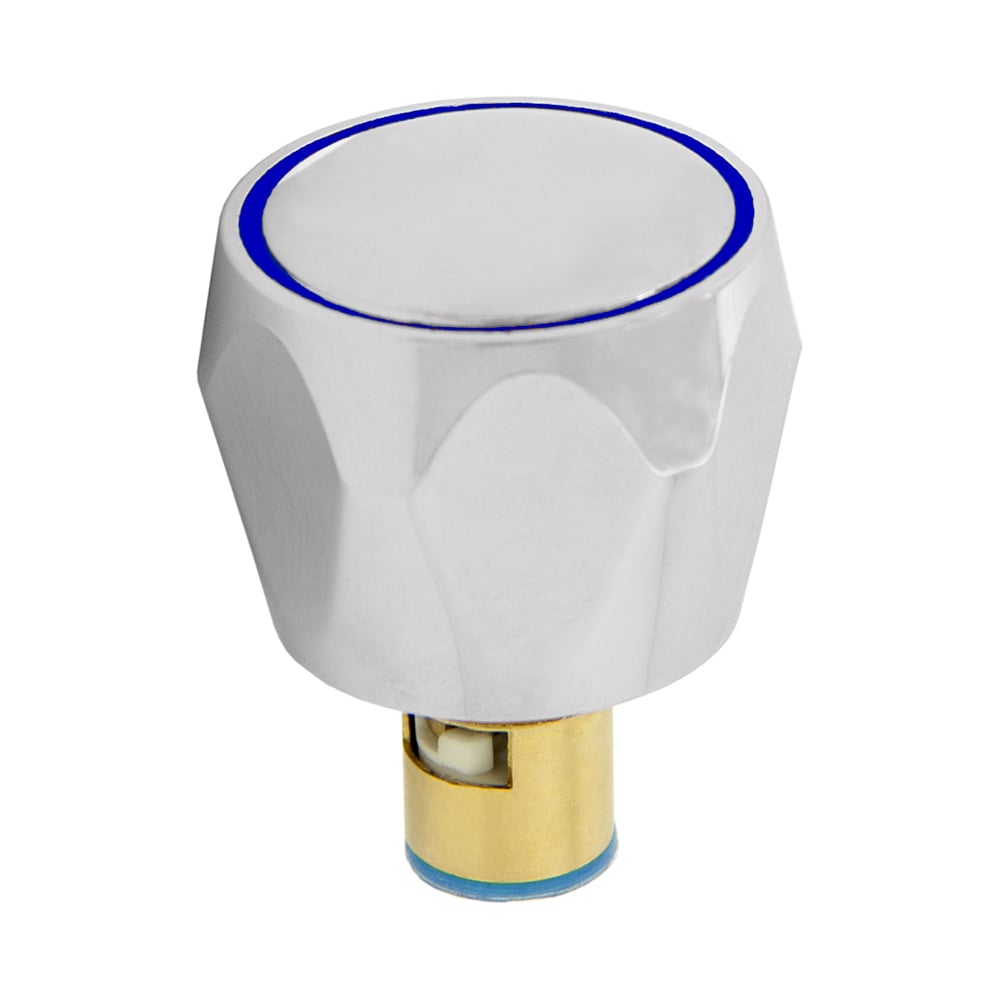 Изображение товара Комплект кран-букса и маховика R ROEGEN, синий RZ-DR-10