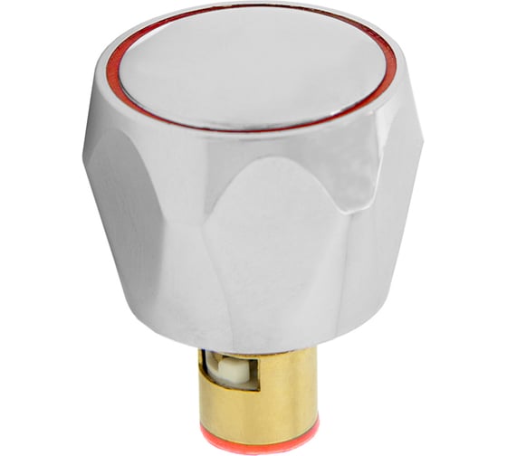 Изображение товара Комплект кран-букса + маховик R ROEGEN, красный RZ-DR-20