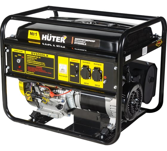 Изображение товара Электрогенератор Huter DY6500LX электростартер 64/1/7