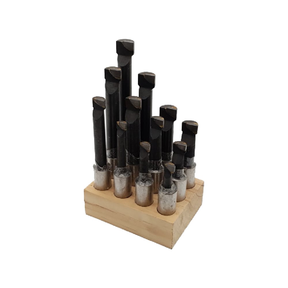 Изображение товара Комплект расточных резцов 12 шт 18 мм правые горизонтальные ТЕХНОРЕАЛ МА400023011