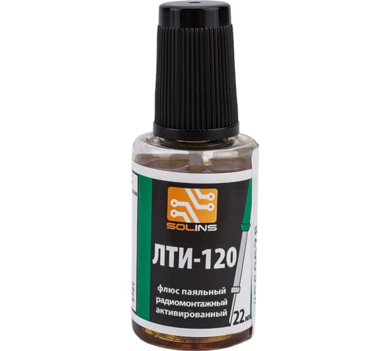 Изображение товара Флюс ЛТИ-120 22 мл с кисточкой ZeepDeep 560578