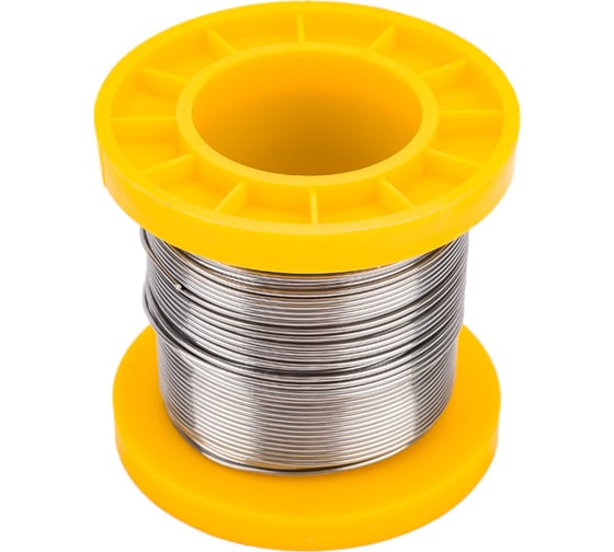 Изображение товара Припой ПОС 61 с канифолью (100 гр; диаметр 0.8 мм) ZeepDeep 19162