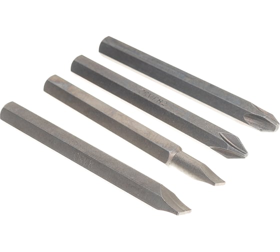 Изображение товара Биты для ударной отвертки (75 мм; 4 шт.) FIT 56270