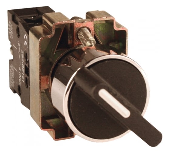 Изображение товара Переключатель BD33 3P короткая ручка 2NO IP65 PROxima EKF xb2-bd33-65