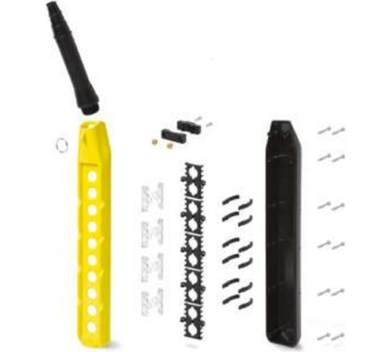 Изображение товара Однорядный корпус для пульта управления GIOVENZANA, 10 отверстий PL10K