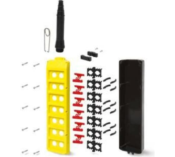 Изображение товара Двухрядный корпус для пульта управления GIOVENZANA 14 отверстий PLB14K