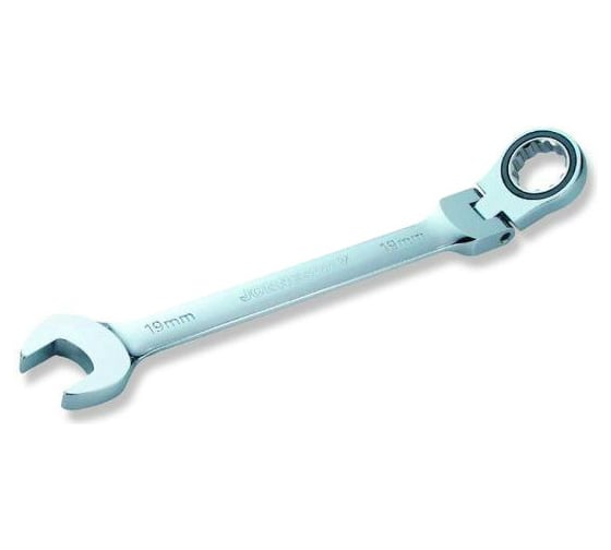 Изображение товара Комбинированный трещоточный карданный ключ Jonnesway W66110