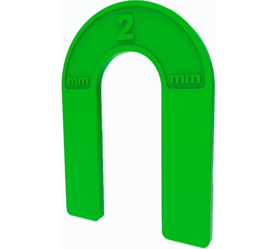 Изображение товара Подкова многоразовая (100 шт; 2 мм; пакет 444-0020) DECOR 11608046