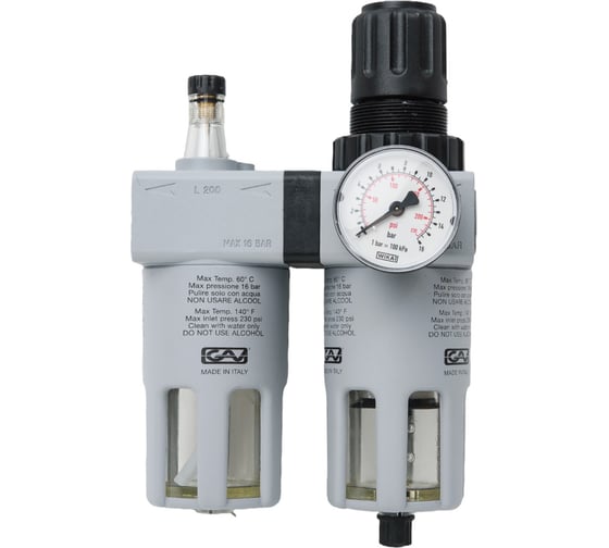 Изображение товара Фильтр для компрессоров FRL-200 3/8 GAV 10088