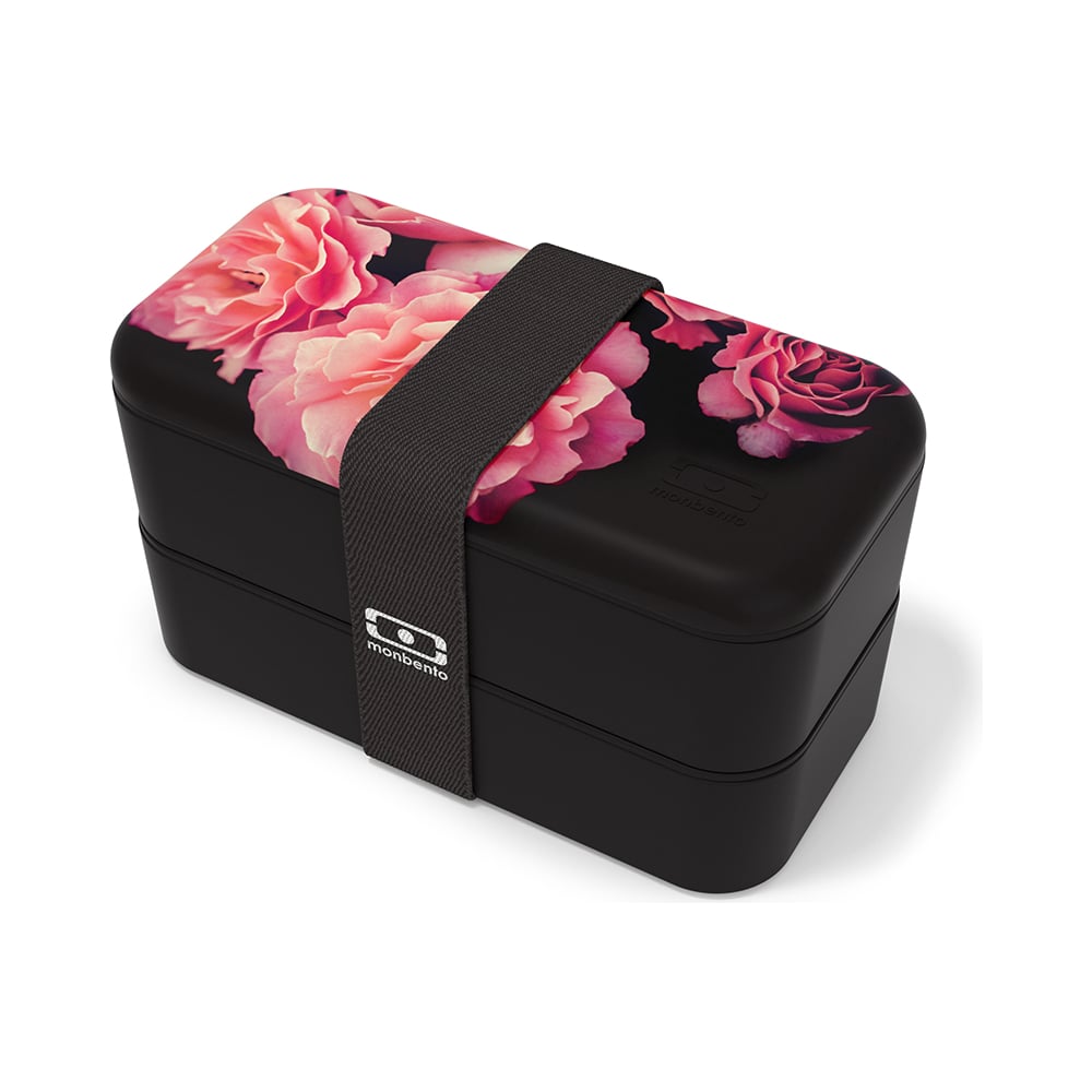 Изображение товара Ланч-бокс Monbento MB Original Flower mood black 1200 42 125