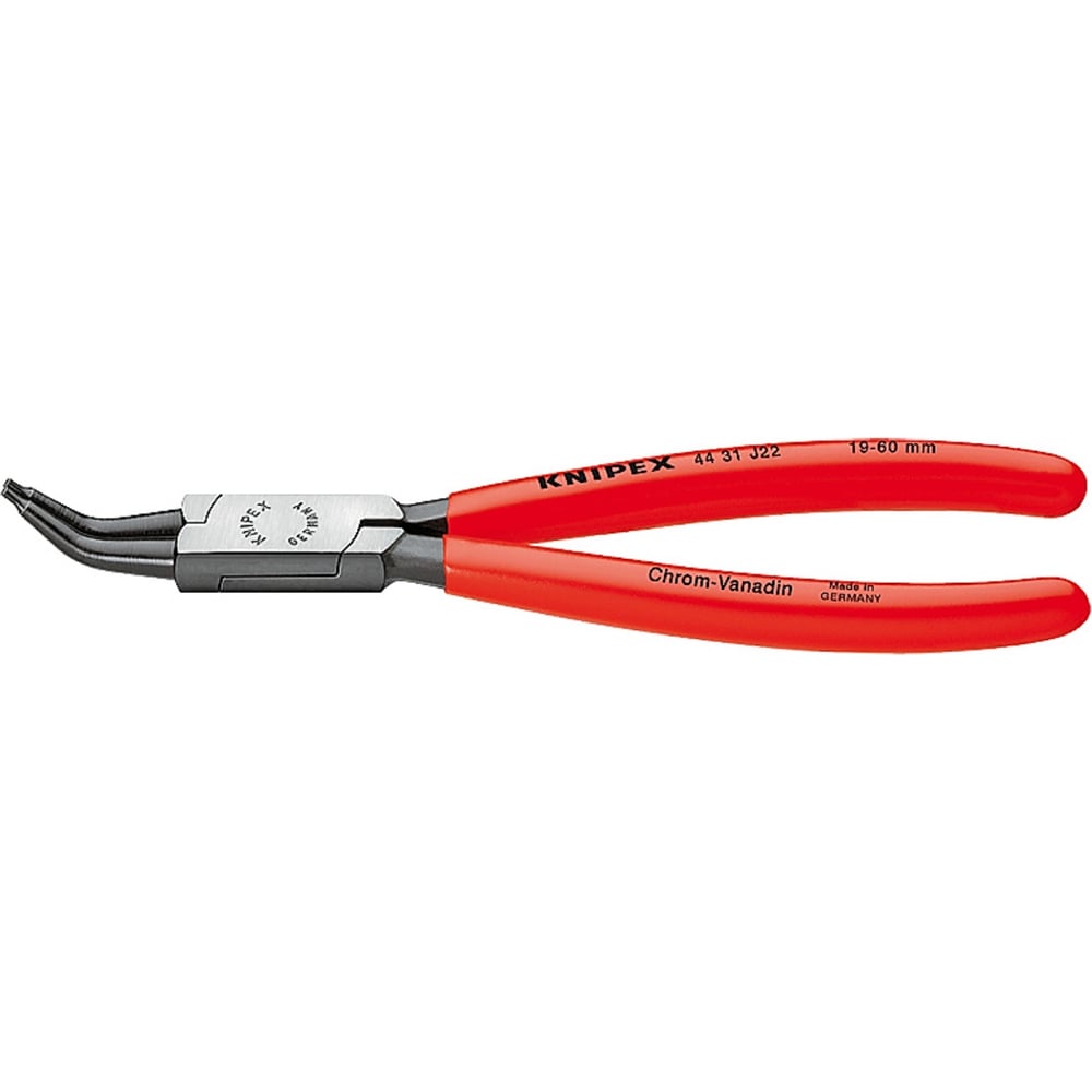Изображение товара Щипцы для стопорных колец KNIPEX KN-4431J32 профессиональные изогнутые