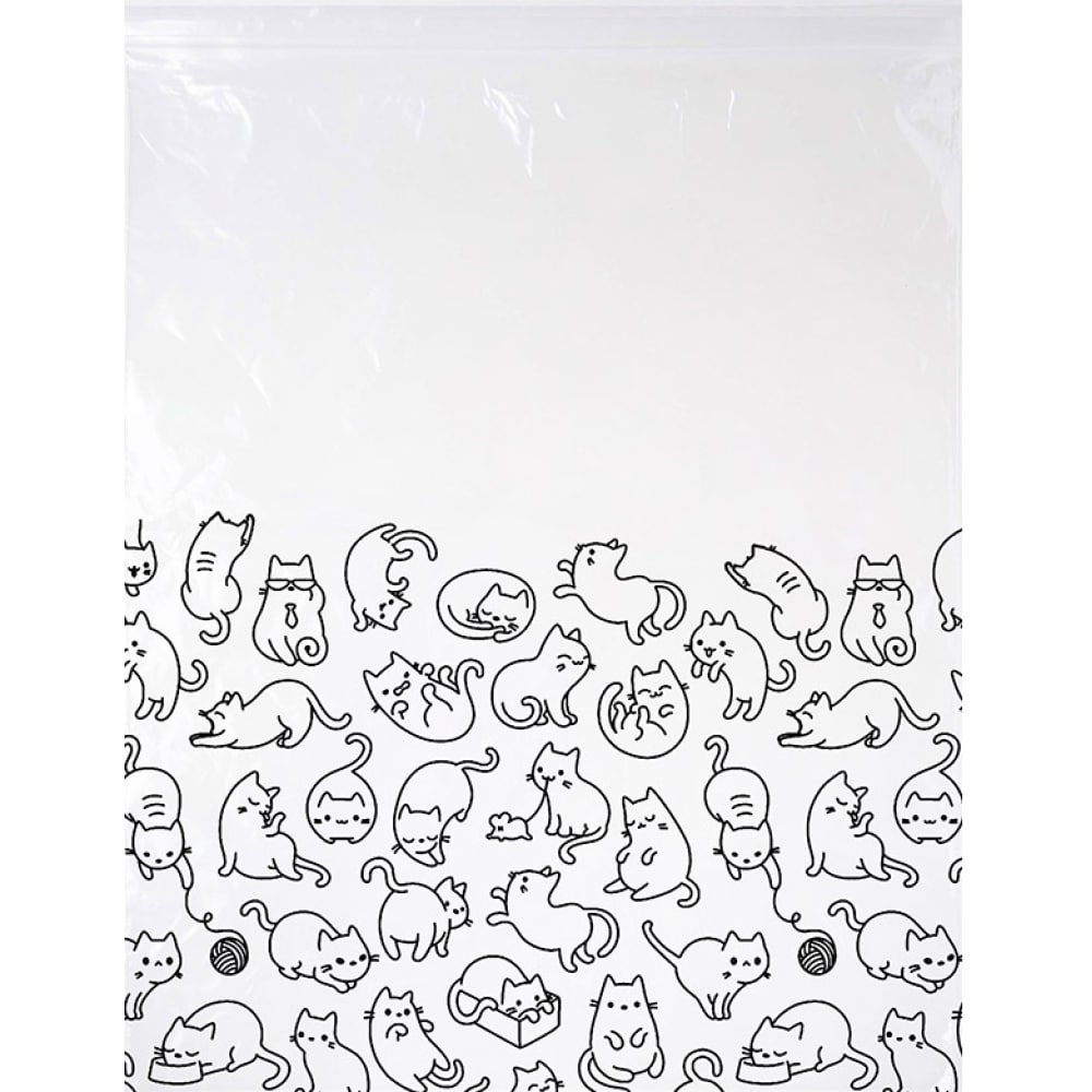 Пакет Рыжий кот пакет ламинированный к счастью xl 49 × 40 × 19 см