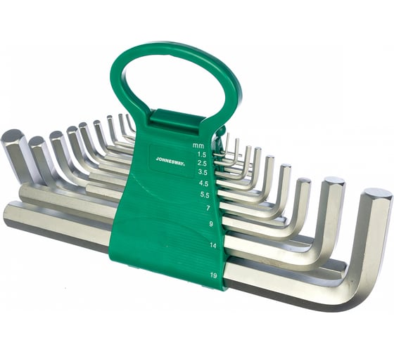 Изображение товара Набор торцевых шестигранных ключей Jonnesway H02MH118S