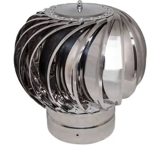 Изображение товара Ротационный дефлектор Турбодефлектор нержавеющая сталь ТД-100н