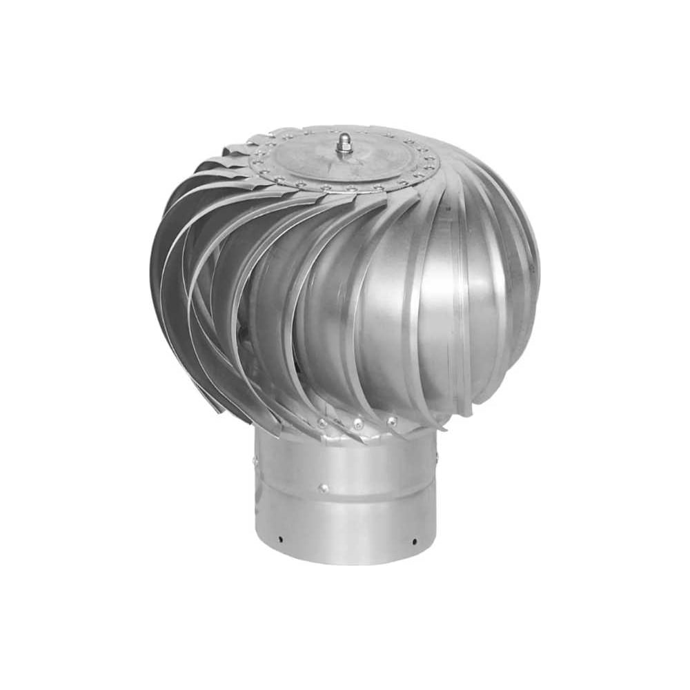 Изображение товара Ротационный дефлектор ТД-100ц из оцинкованной стали для вентиляции диаметр 100 мм