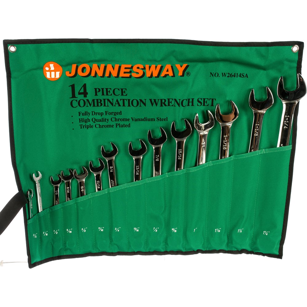 Набор комбинированных ключей Jonnesway трещотка jonnesway r3602 128 мм 48 зубцов 1 4
