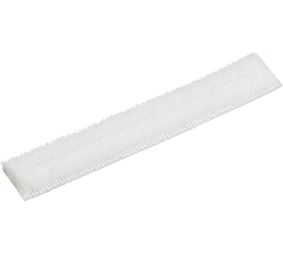 Изображение товара Щёточный уплотнитель Mebax 9,5x4, белый, 4Р, на клею, на плёнке, 6 м 00-00002115