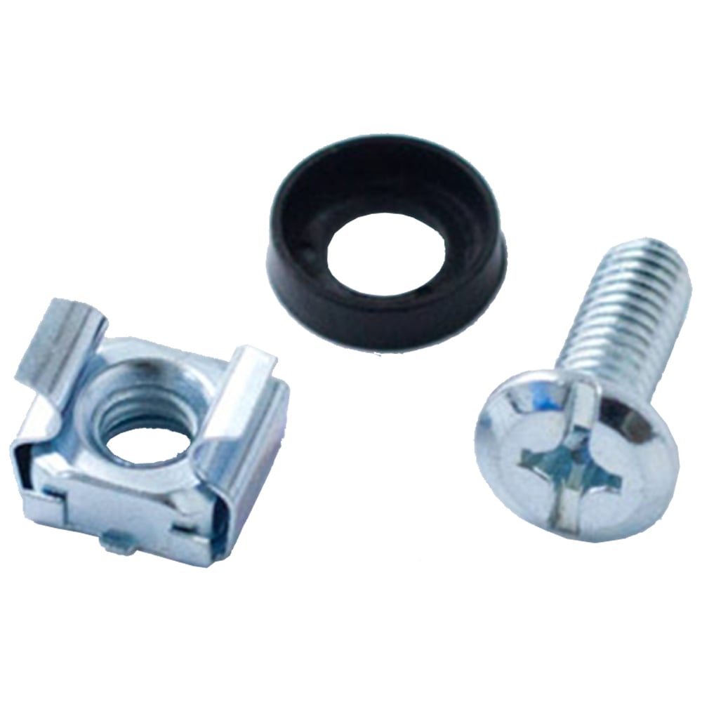 Комплект крепежа Retic винт М6x16, гайка, шайба, 100 шт. SF-M6-16-TWCS/100