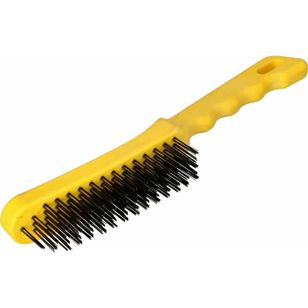 Изображение товара Ручная щетка FASTER TOOLS пластик, сталь, 5 рядов, 125x28 1863