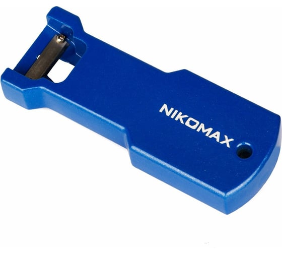 Изображение товара Инструмент для вскрытия оболочки кабеля NIKOMAX типа Riser, синий NMF-TRZ-BL