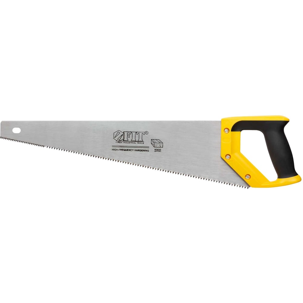 Изображение товара Ножовка по дереву FIT DIY большой зуб 500 мм для веток и дров