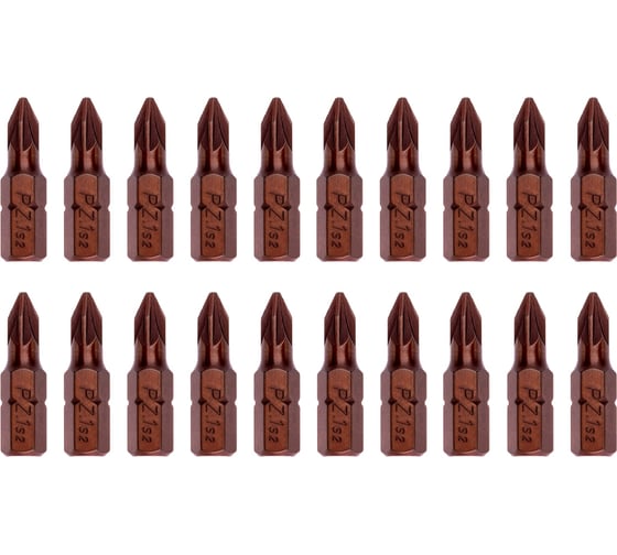 Изображение товара Бита PZ1, 25 мм, сталь - S2, 20 шт Mr. Logo C025PZ1-20