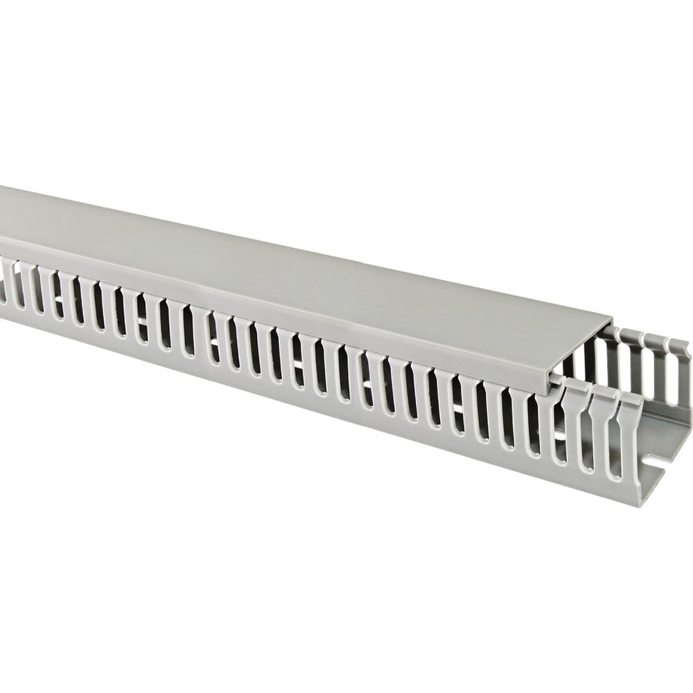 Изображение товара Перфорированный кабель-канал TDM ELECTRIC 60x80 мм, 20 м, светло-серый