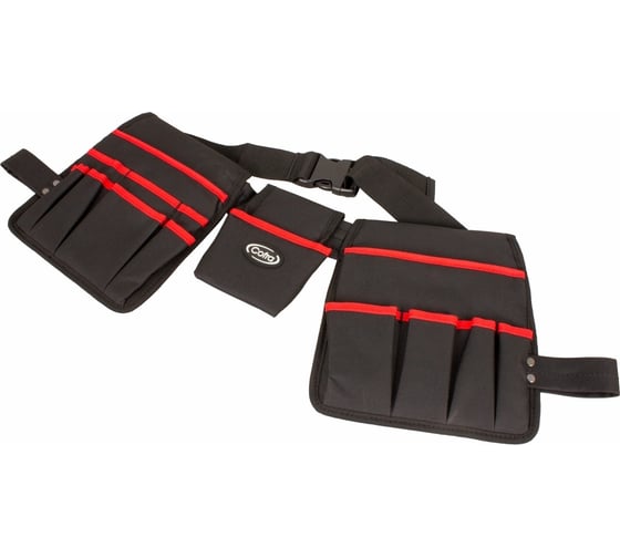 Изображение товара Поясная сумка для инструментов COFRA, 610x250 мм, красный/черный, TC-4223WR