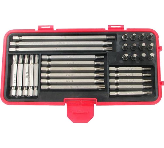 Изображение товара Набор бит из 36 шт, сталь S2 (WX-036YY) CNIC 56936