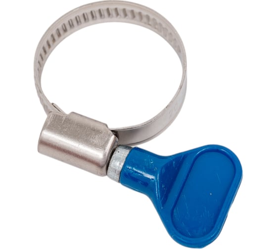 Изображение товара Обжимной хомут с ключом Госкреп нерж. сталь, 20-32 мм, подвес 11-0011632