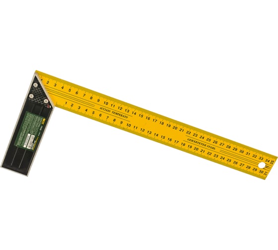 Изображение товара Металлический столярный угольник 350 мм FIT Профи 19435