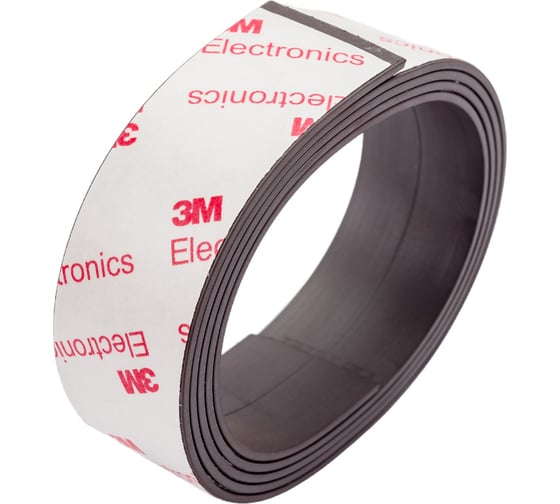 Изображение товара Магнитная лента Проф-Магнит с клеевым слоем 3М 25,4 мм, тип В Лента 25.4мм Тип B