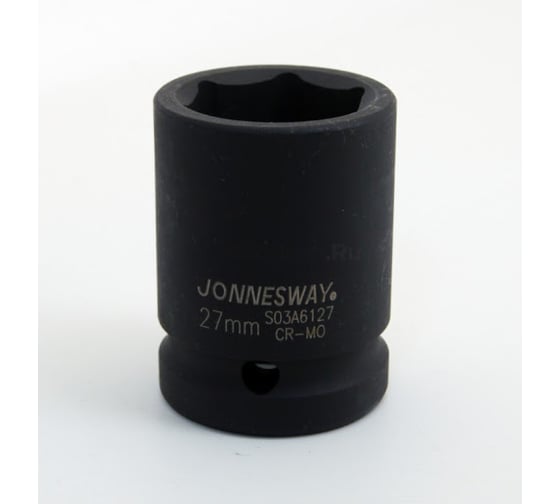 Изображение товара Головка торцевая ударная (6-гранная; 3/4"DR; 27 мм) Jonnesway S03A6127