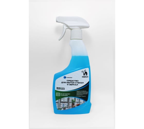 Изображение товара Средство для мытья стёкол и зеркал HIRVI 0.5л арт 305а503