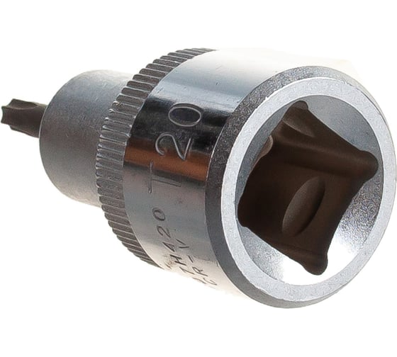 Изображение товара Головка торцевая со вставкой "TORX" (1/2"DR; T-20; 58 мм) Jonnesway S07H420