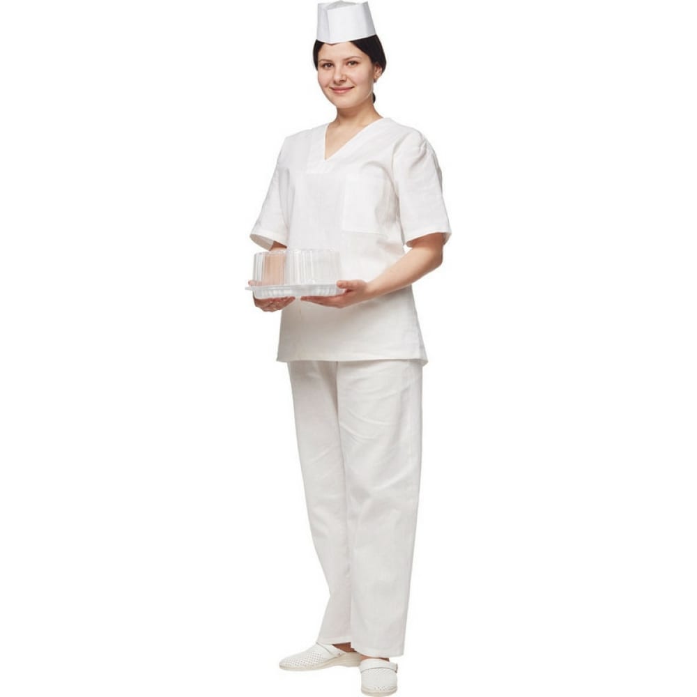 Универсальный костюм пекаря ООО Комус карнавальный костюм стиляги 5 платье синее в белый горох повязка р 34 рост 134 см