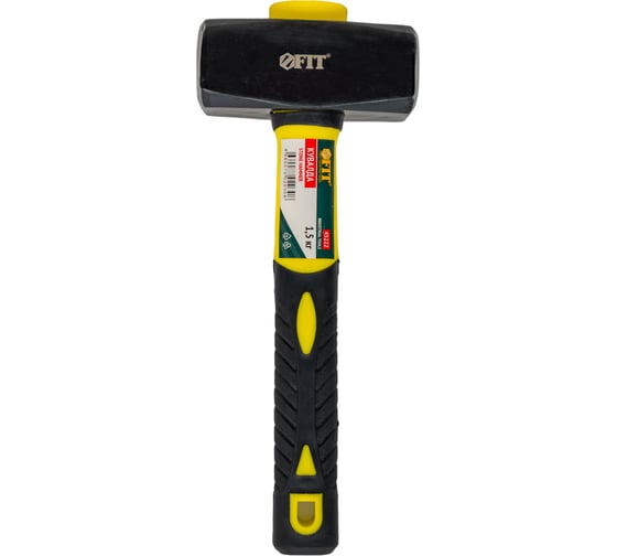 Изображение товара Кувалда с фибергласовой ручкой 1,5 кг FIT Профи 45222