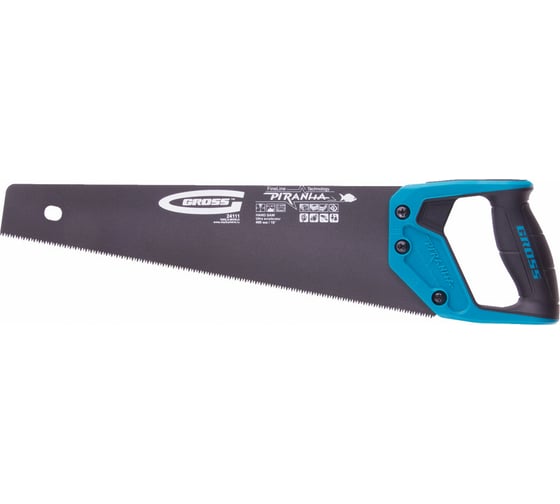 Изображение товара Ножовка по дереву 400 мм GROSS PIRANHA 24111