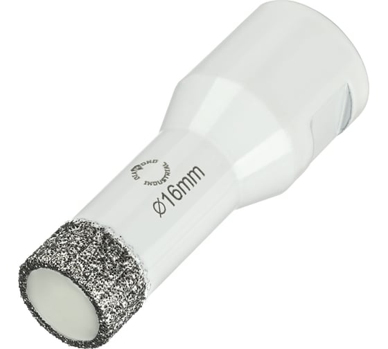 Изображение товара Коронка алмазная по керамограниту 16 мм, M14 на УШМ Diamond Industrial DIDKVP16M14