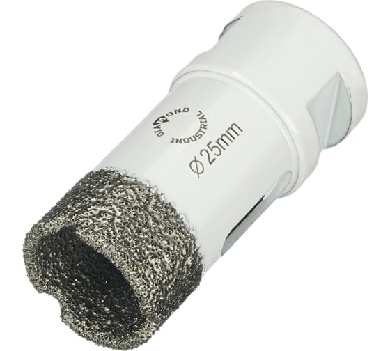 Изображение товара Коронка алмазная по керамограниту 25 мм, M14 на УШМ Diamond Industrial DIDKVP25M14