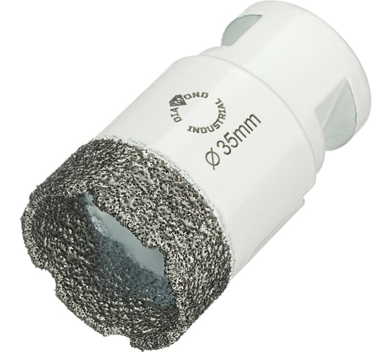 Изображение товара Коронка алмазная по керамограниту 35 мм, M14 на УШМ Diamond Industrial DIDKVP35M14